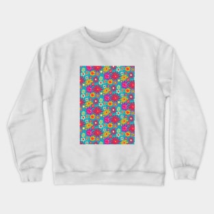 Floral pattern - beautiful floral design - floral illustration Crewneck Sweatshirt